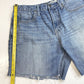 BKE Buckle Seth Cut Off Shorts Mens 36 Denim Blue Jean Short Distress Light Wash
