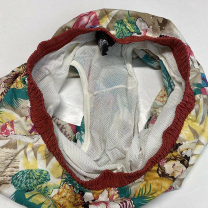 Patrick Einhorn Hawaiian Swim Shorts Sz Medium Mens Beach Trunks Tropical USA