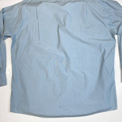 Peter Millar Button Down Shirt Mens Large Striped Long Sleeve 100% Cotton EUC