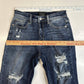 Judy Blue Boyfriend Fit Jeans 0/24 Stretch Denim Blue Jean Distressed Holes