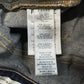 Frame Le Skinny De Jeanne Jeans 29 Midrise Stretch Denim Blue Split Hem *Hole
