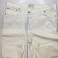 Abercrombie Fitch 90s Straight Ultra High Rise Jeans 34/18 Cream Crossover NEW