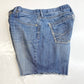 BKE Buckle Seth Cut Off Shorts Mens 36 Denim Blue Jean Short Distress Light Wash