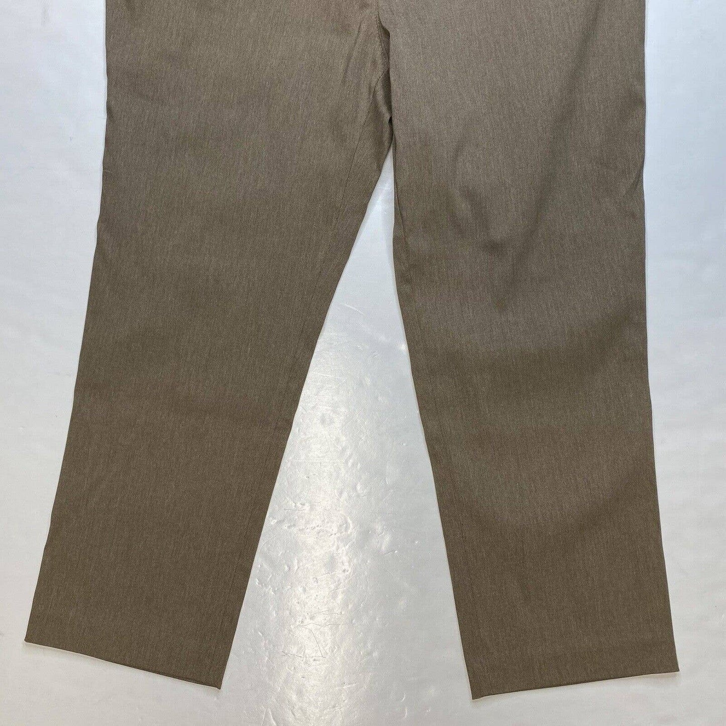 Maurices Smart Capri Pants Womens 9/10 Midrise Tan Brown Neutral Cropped NWT